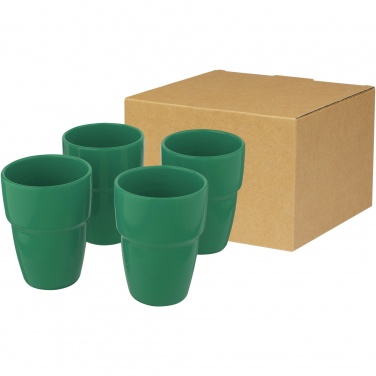 Logotrade promotional product picture of: Staki 4-piece 280 ml stackable mug gift set