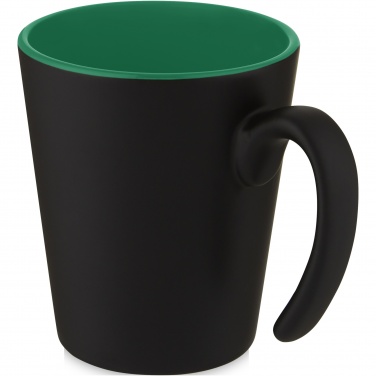 Logo trade promotional gifts image of: Oli 360 ml ceramic mug with handle