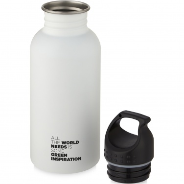 Logo trade promotional items image of: Luca 500 ml stainless steel water bottle