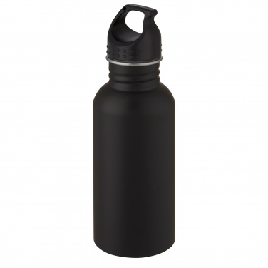 Logo trade promotional products image of: Luca 500 ml stainless steel water bottle