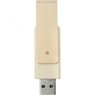 Logo trade promotional giveaway photo of: Rotate 4GB bamboo USB flash drive