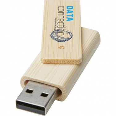 Logotrade promotional giveaway image of: Rotate 4GB bamboo USB flash drive