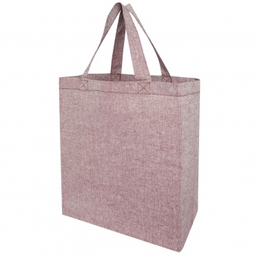 Logotrade promotional gift picture of: Pheebs 150 g/m² recycled gusset tote bag 13L