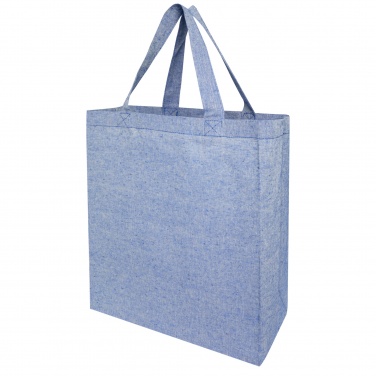 Logo trade business gift photo of: Pheebs 150 g/m² recycled gusset tote bag 13L