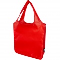 Ash RPET large foldable tote bag 14L, Red