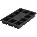 Chill customisable ice cube tray, Solid black