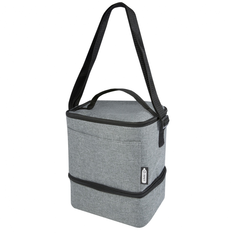 Logotrade promotional merchandise image of: Tundra 9-can GRS RPET lunch cooler bag 9L