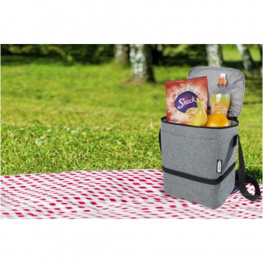 Logotrade promotional gift image of: Tundra 9-can GRS RPET lunch cooler bag 9L