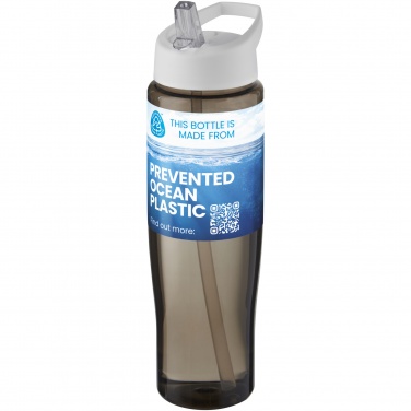 Logo trade promotional merchandise image of: H2O Active® Eco Tempo 700 ml spout lid sport bottle