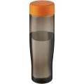 H2O Active® Eco Tempo 700 ml screw cap water bottle, Orange / Charcoal