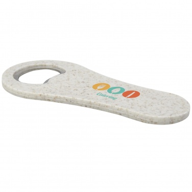 Logo trade promotional item photo of: Schyn wheat straw bottle opener