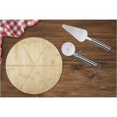 Logotrade promotional merchandise photo of: Mangiary bamboo pizza peel and tools