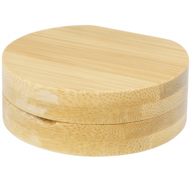 Logotrade corporate gift image of: Afrodit bamboo pocket mirror