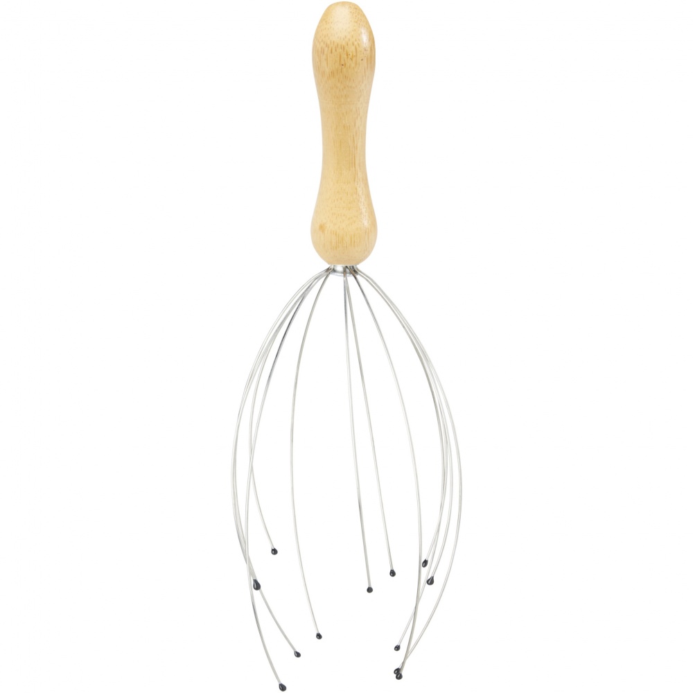 Logotrade promotional merchandise picture of: Hator bamboo head massager