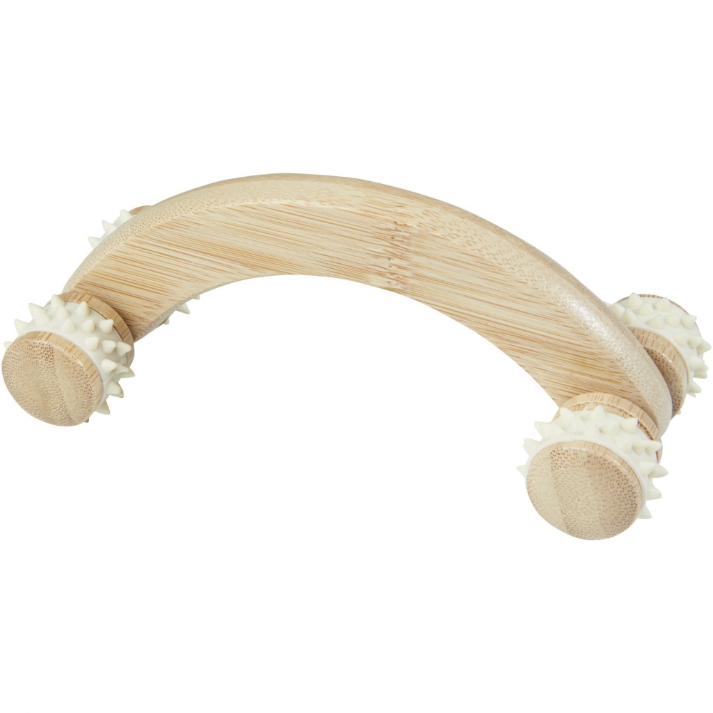 Logo trade promotional giveaways image of: Volu bamboo massager