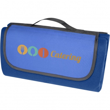 Logo trade promotional giveaways picture of: Salvie recycled plastic picnic blanket