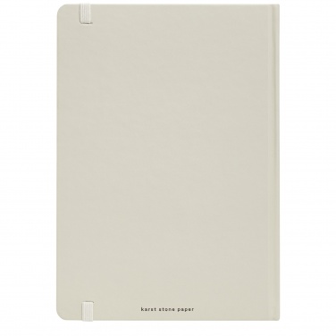 Logo trade advertising product photo of: Karst® A5 stone paper hardcover notebook - lined