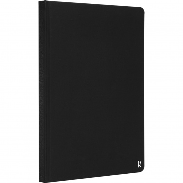 Logo trade promotional products picture of: Karst® A5 stone paper hardcover notebook - lined