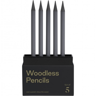 Logotrade promotional gift picture of: Karst® 5-pack 2B woodless graphite pencils