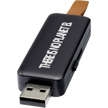 Logotrade promotional gift image of: Gleam 8GB light-up USB flash drive