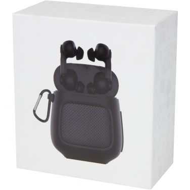 Logotrade corporate gift picture of: Remix auto pair True Wireless earbuds and speaker