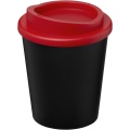 Americano® Espresso Eco 250 ml recycled tumbler , Solid black / Red