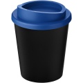 Americano® Espresso Eco 250 ml recycled tumbler , Solid black / Mid blue