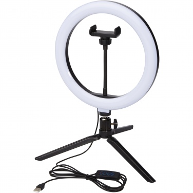 Logotrade business gifts photo of: Studio ring light for selfies and vlogging with phone holder and tripod