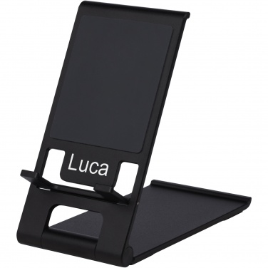 Logo trade corporate gifts picture of: Rise slim aluminium phone stand