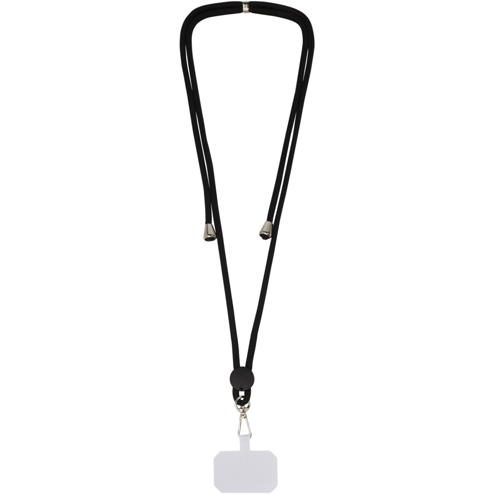 Logo trade promotional gift photo of: Kubi phone lanyard