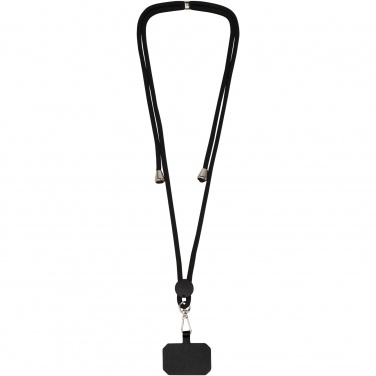 Logo trade promotional gift photo of: Kubi phone lanyard