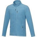 Amber men's GRS recycled full zip fleece jacket, NXT blue