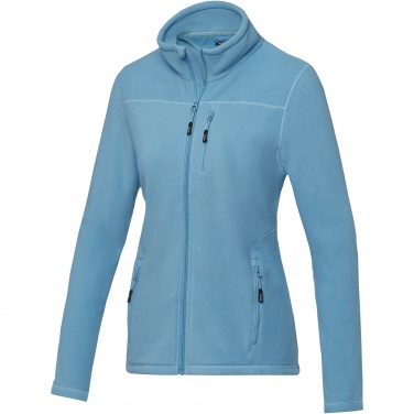 Logotrade promotional merchandise image of: Amber women's GRS recycled full zip fleece jacket