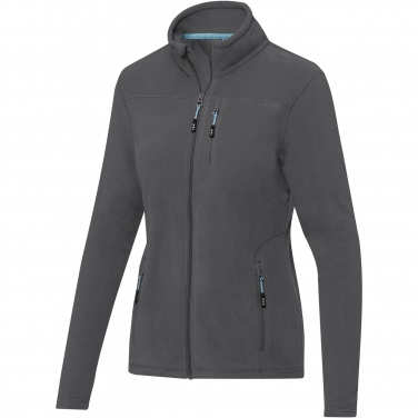 Logotrade promotional products photo of: Amber women's GRS recycled full zip fleece jacket