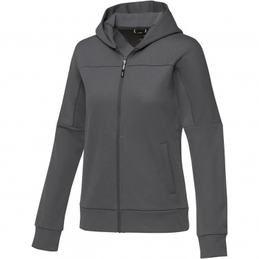 Logo trade promotional merchandise photo of: Nubia women's performance full zip knit jacket