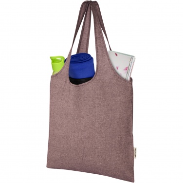 Logotrade promotional gift picture of: Pheebs 150 g/m² recycled cotton trendy tote bag 7L