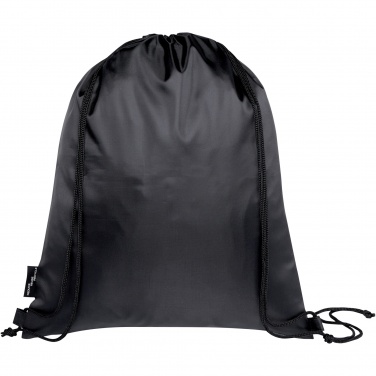 Logotrade advertising products photo of: Ash recycled foldable drawstring bag 7L