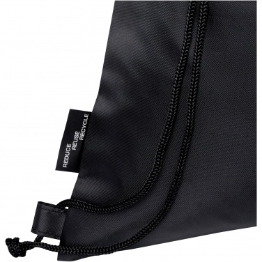 Logotrade promotional item picture of: Ash recycled foldable drawstring bag 7L