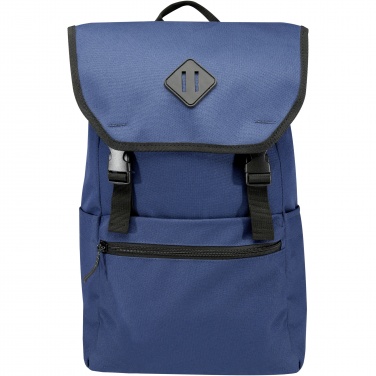 Logotrade corporate gift image of: REPREVE® Our Ocean™ 15" GRS RPET laptop backpack 19L