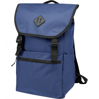 Logotrade promotional merchandise picture of: REPREVE® Our Ocean™ 15" GRS RPET laptop backpack 19L