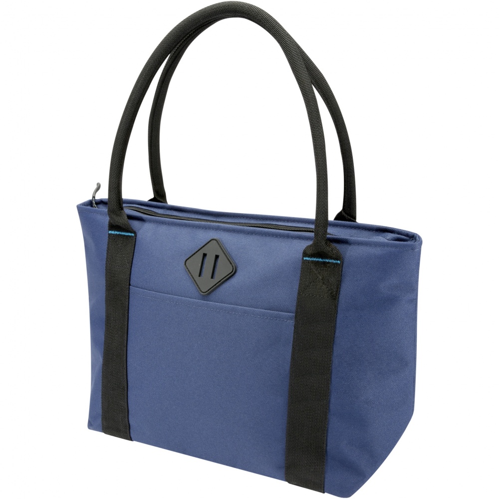 Logo trade promotional products picture of: REPREVE® Our Ocean™ 12-can GRS RPET cooler tote bag 11L