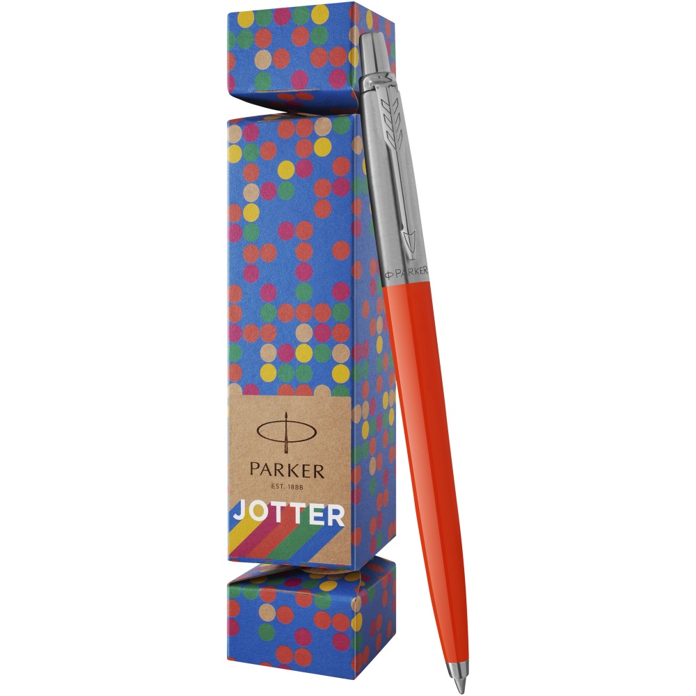 Logo trade business gifts image of: Parker Jotter Cracker Pen gift set