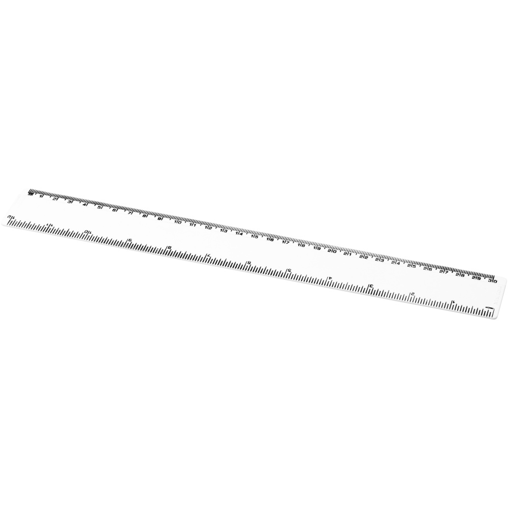 Logotrade business gift image of: Refari 30 cm recycled plastic ruler