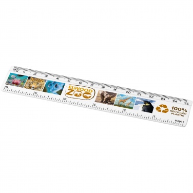 Logotrade business gift image of: Refari 15 cm recycled plastic ruler