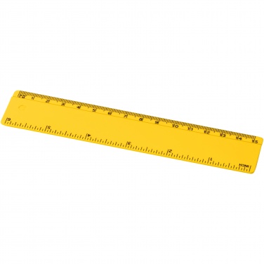 Logo trade corporate gift photo of: Refari 15 cm recycled plastic ruler