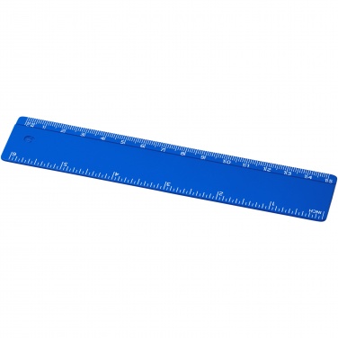 Logotrade promotional product picture of: Refari 15 cm recycled plastic ruler