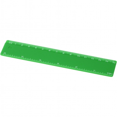 Logo trade corporate gift photo of: Refari 15 cm recycled plastic ruler