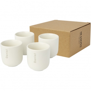 Logo trade business gifts image of: Male 4-piece 90 ml espresso cup