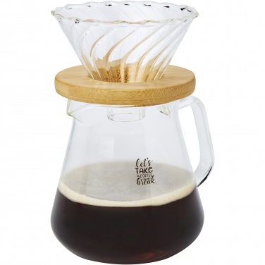 Logotrade promotional merchandise image of: Geis 500 ml glass coffee maker