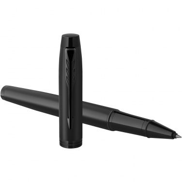 Logo trade corporate gifts image of: Parker IM achromatic rollerball pen